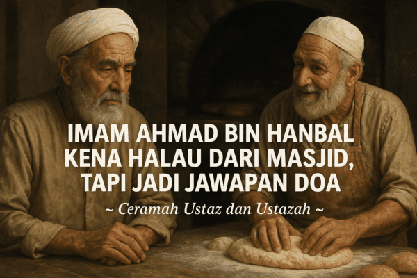 IMAM AHMAD BIN HANBAL KENA HALAU DARI MASJID, TAPI JADI JAWAPAN DOA